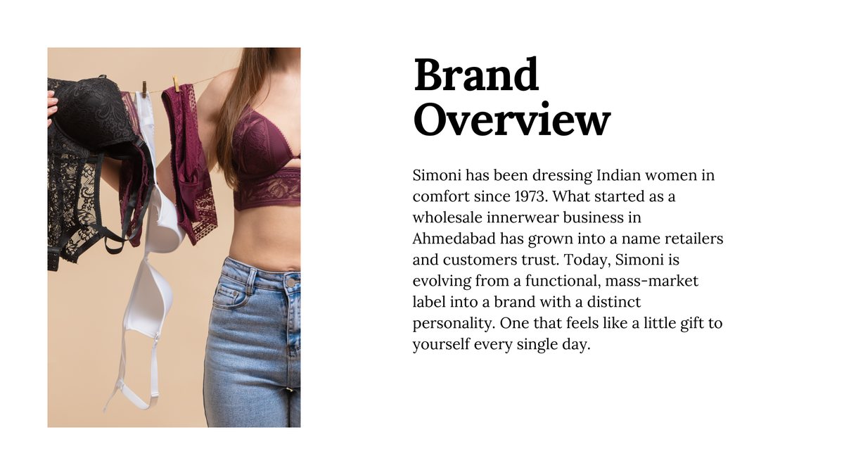 Brand overview page